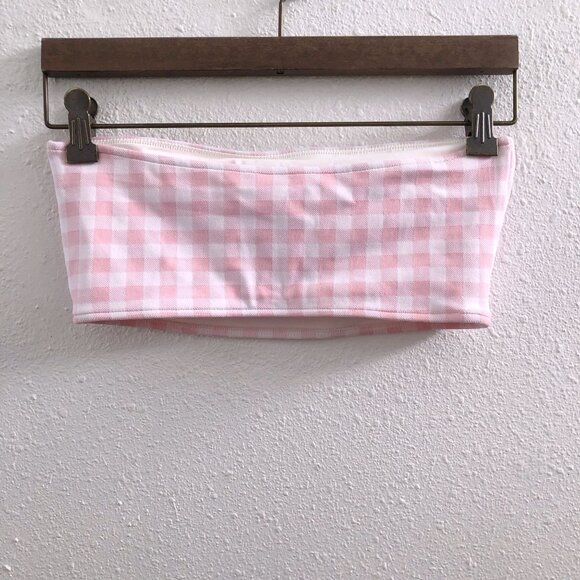 FRANKIES BIKINIS Strapless Bikini Top Size Medium - Picture 3 of 6